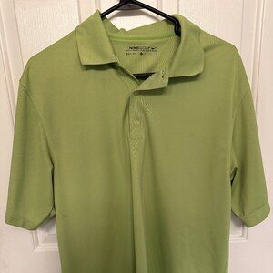 "Men's Nike Golf Dri-FIT Polo Shirt - Size M - Green - Excellent Condition"